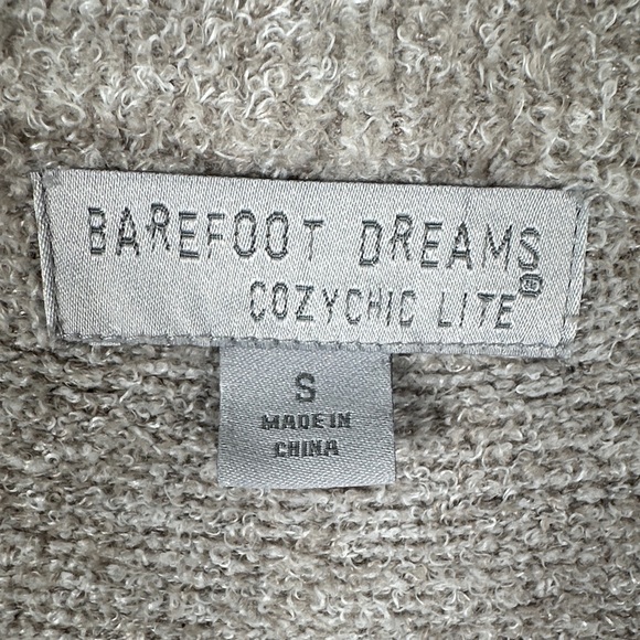 Barefoot Dreams CozyChic Lite Longline Cardigan Women’s S Open Front Soft - Picture 3 of 9